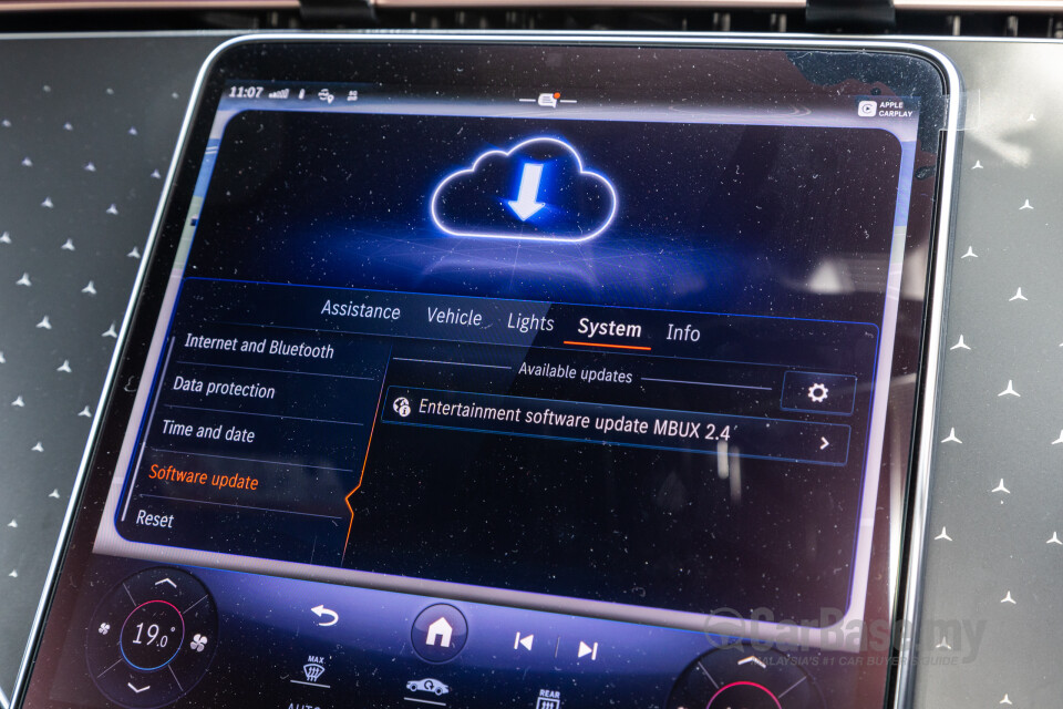 Mercedes-Benz EQE V295 (2022) Interior