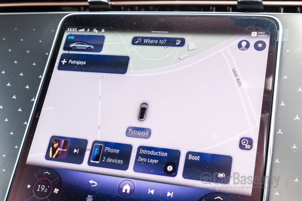 Mercedes-Benz EQE V295 (2022) Interior