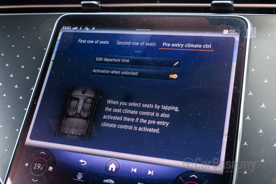 Mercedes-Benz EQE V295 (2022) Interior