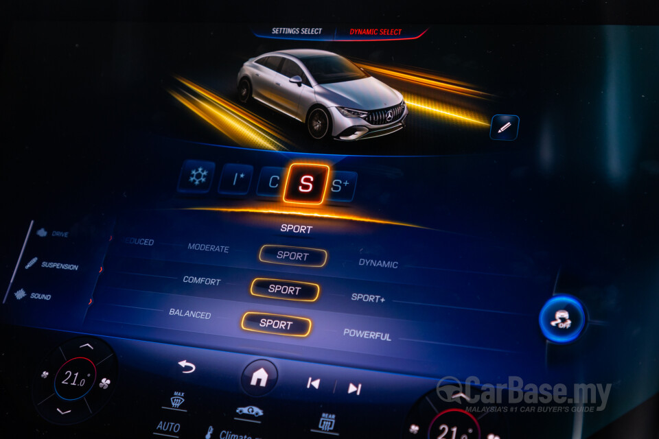 Mercedes-Benz AMG EQE V295 (2023) Interior