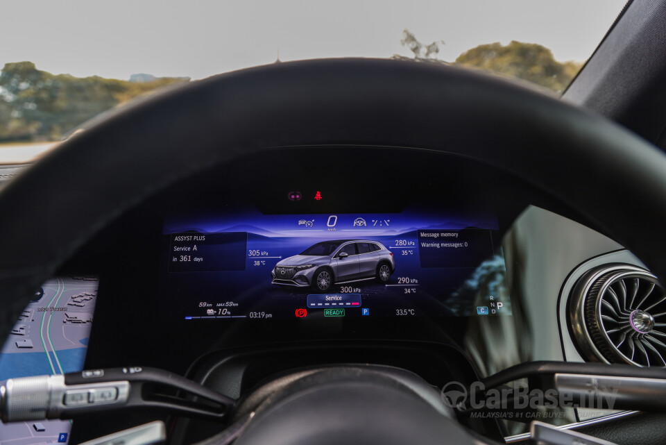 Mercedes-Benz EQS SUV X296 (2023) Interior