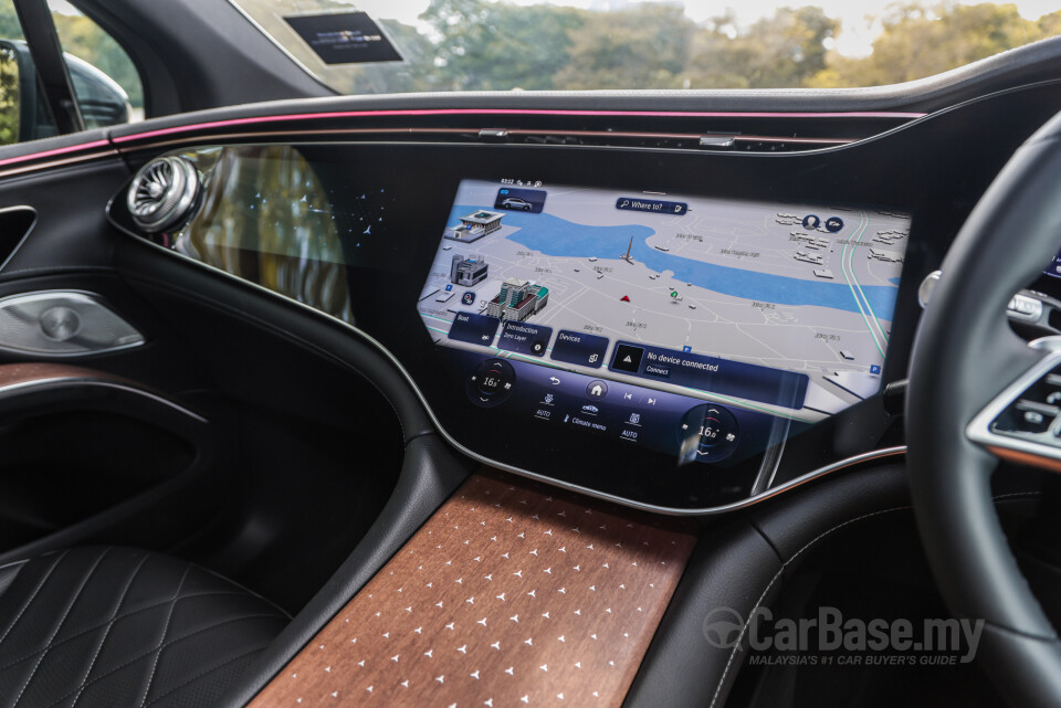 Mercedes-Benz EQS SUV X296 (2023) Interior