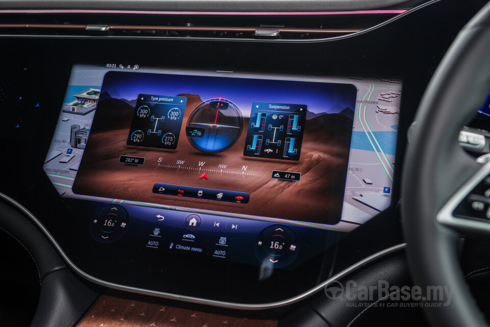 Mercedes-Benz EQS SUV X296 (2023) Interior