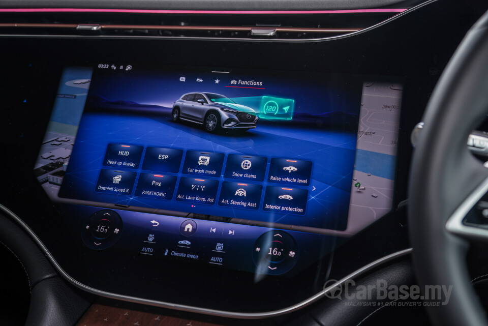 Mercedes-Benz EQS SUV X296 (2023) Interior