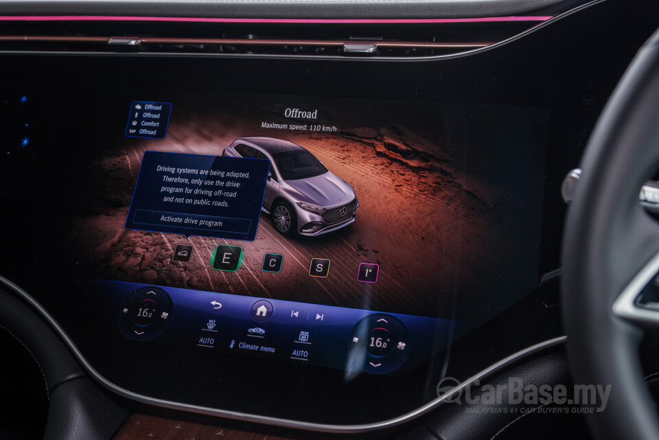 Mercedes-Benz EQS SUV X296 (2023) Interior