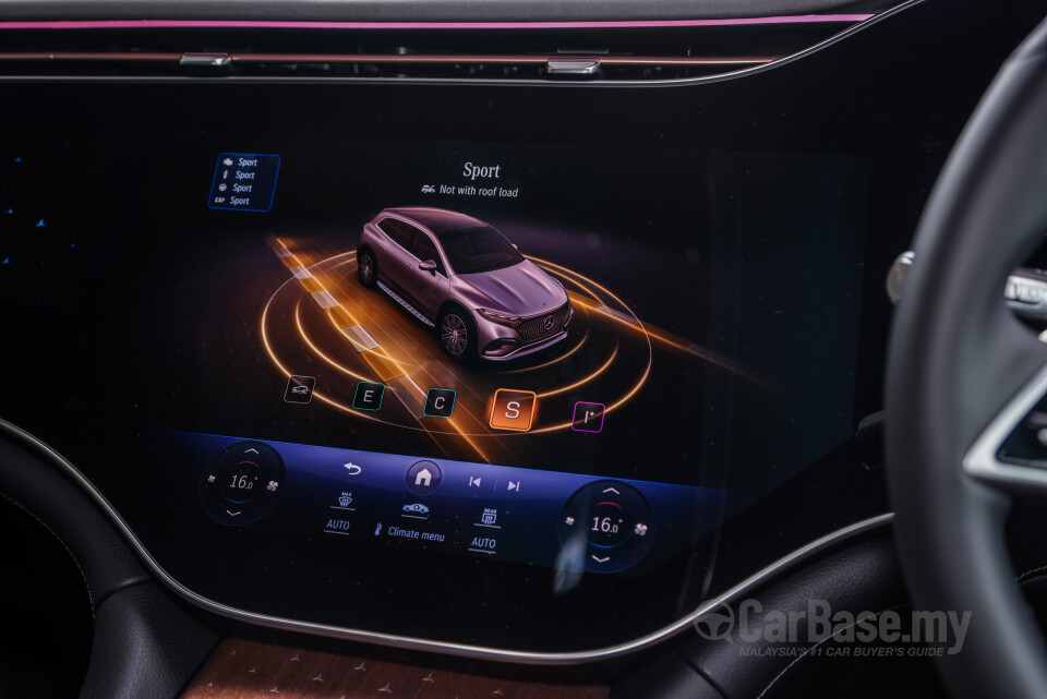 Mercedes-Benz EQS SUV X296 (2023) Interior