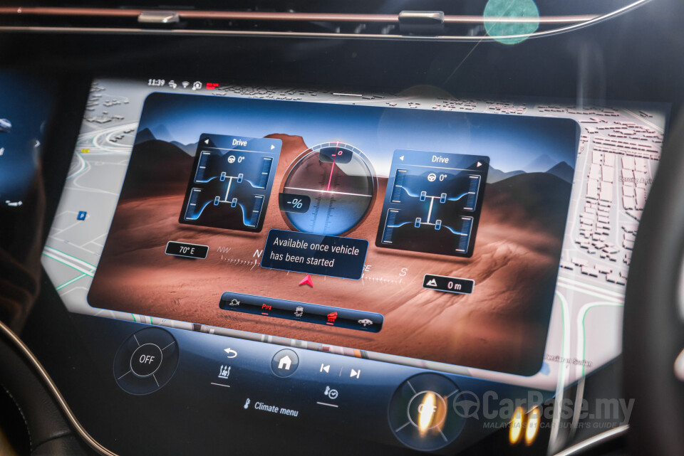 Mercedes-Benz EQS SUV X296 (2023) Interior