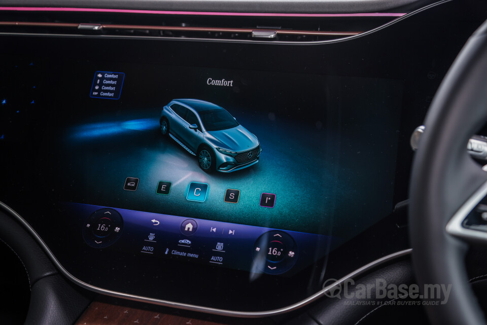 Mercedes-Benz EQS SUV X296 (2023) Interior
