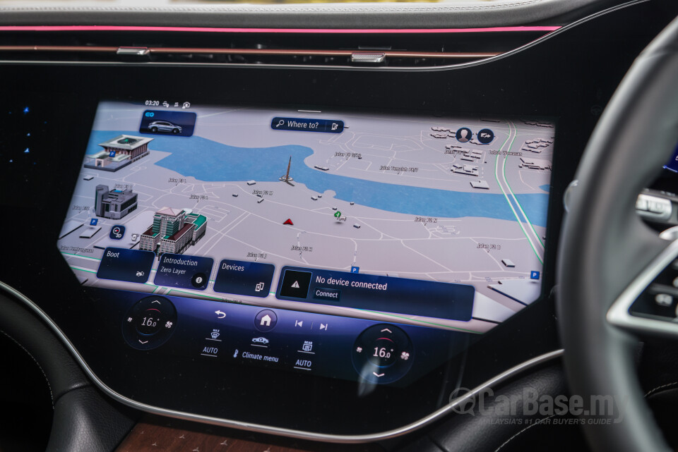 Mercedes-Benz EQS SUV X296 (2023) Interior