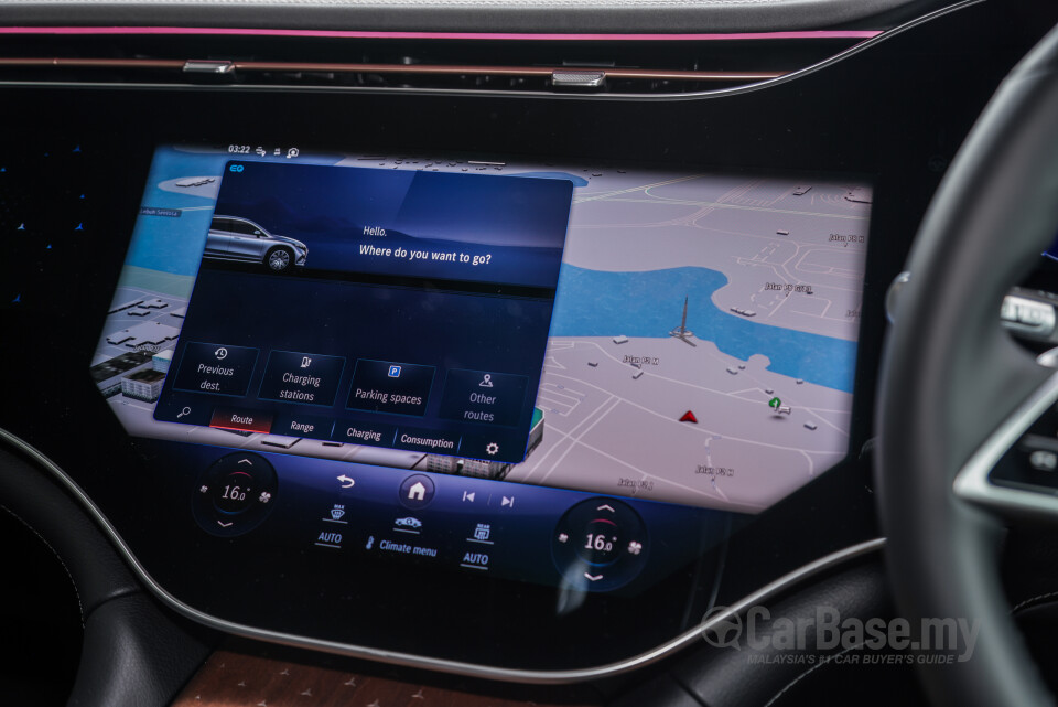 Mercedes-Benz EQS SUV X296 (2023) Interior