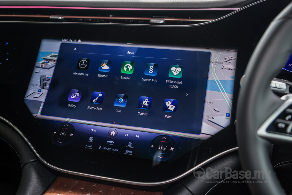 Mercedes-Benz EQS SUV X296 (2023) Interior