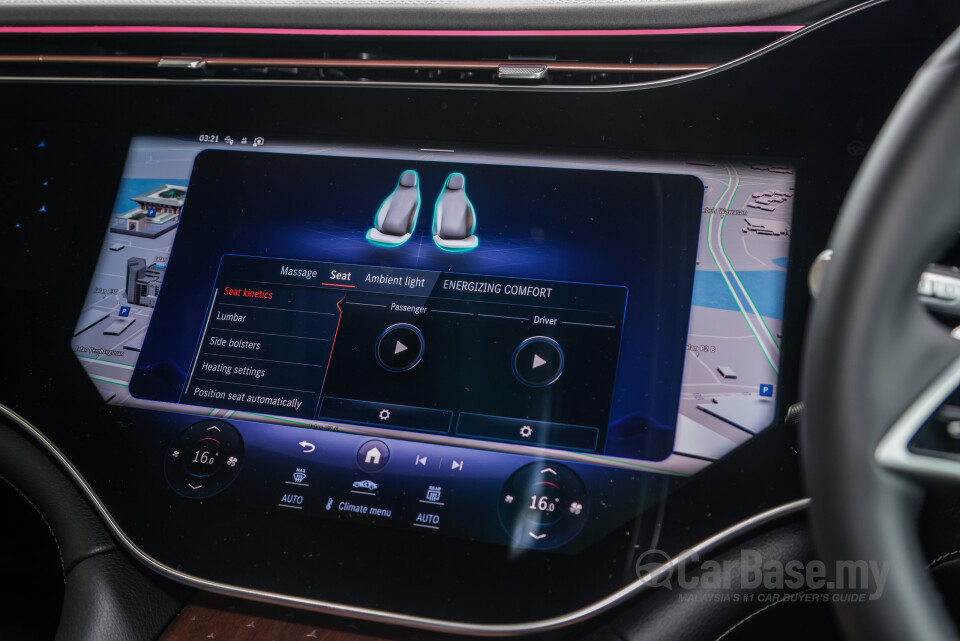 Mercedes-Benz EQS SUV X296 (2023) Interior