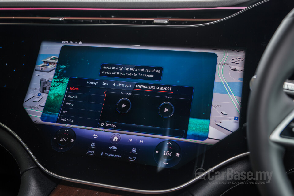 Mercedes-Benz EQS SUV X296 (2023) Interior