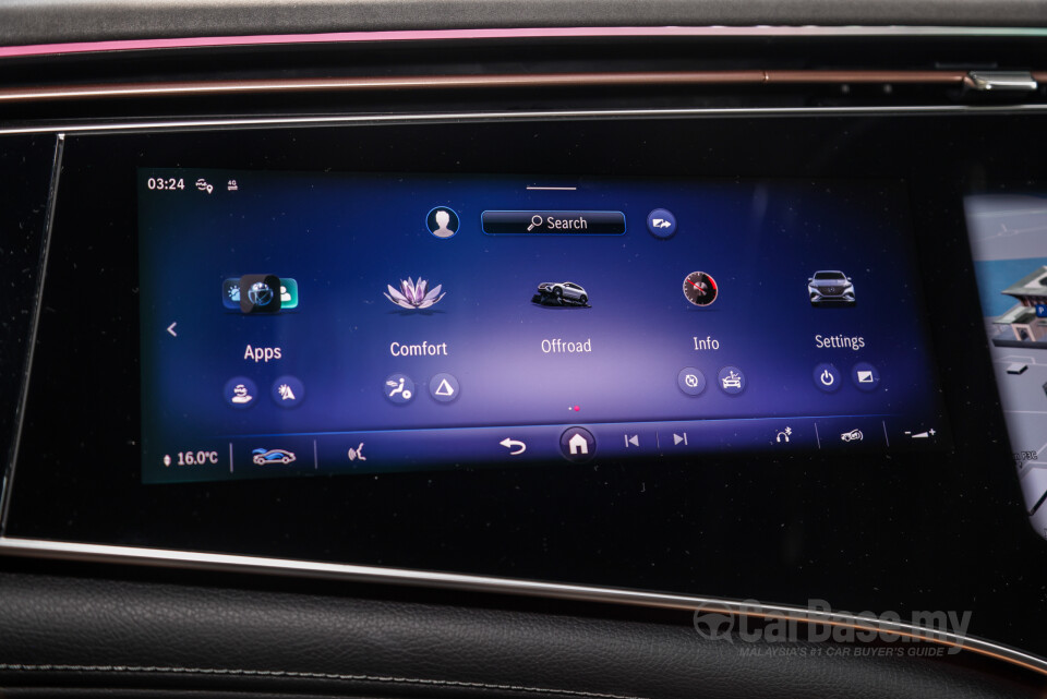 Mercedes-Benz EQS SUV X296 (2023) Interior