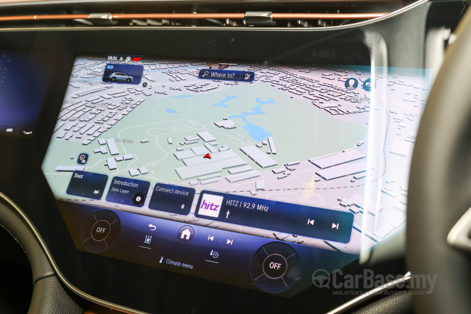 Mercedes-Benz EQS SUV X296 (2023) Interior