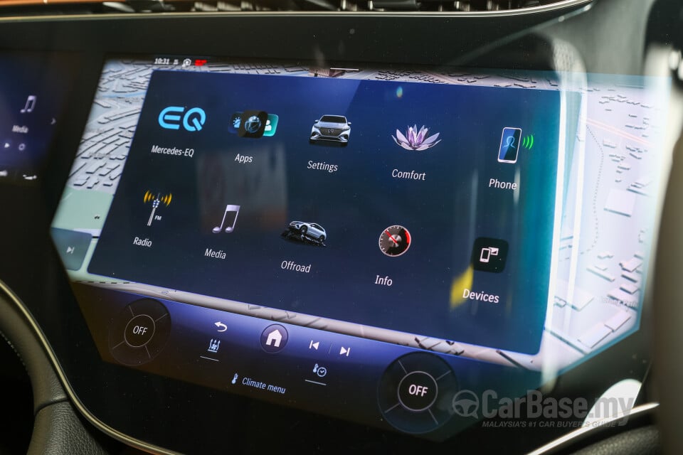 Mercedes-Benz EQS SUV X296 (2023) Interior