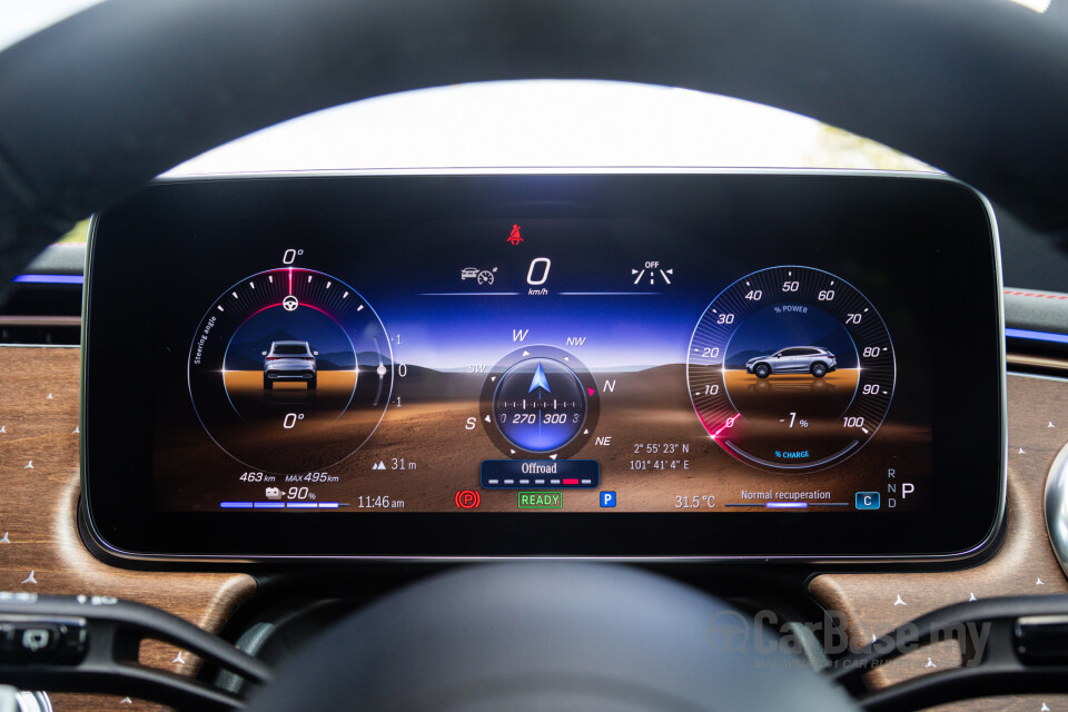Mercedes-Benz EQE SUV X294 (2023) Interior