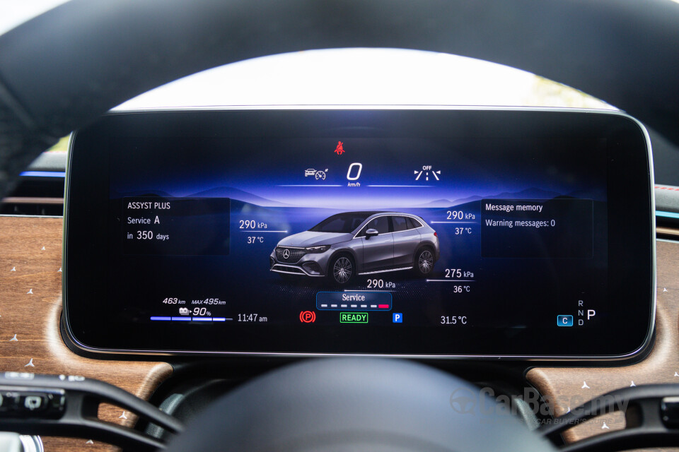 Mercedes-Benz EQE SUV X294 (2023) Interior