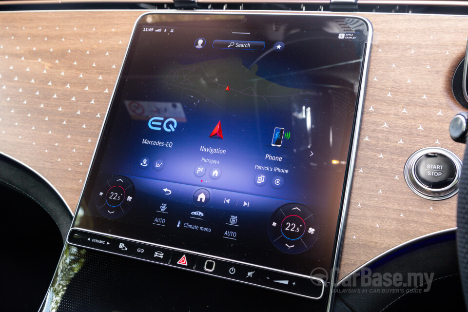 Mercedes-Benz EQE SUV X294 (2023) Interior