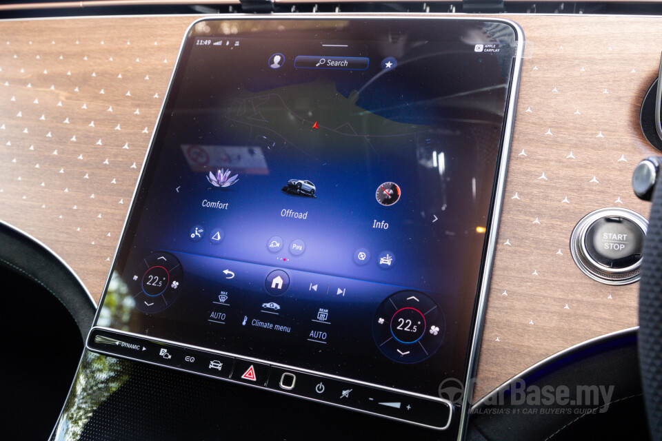 Mercedes-Benz EQE SUV X294 (2023) Interior