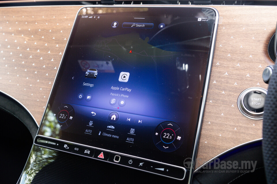 Mercedes-Benz EQE SUV X294 (2023) Interior