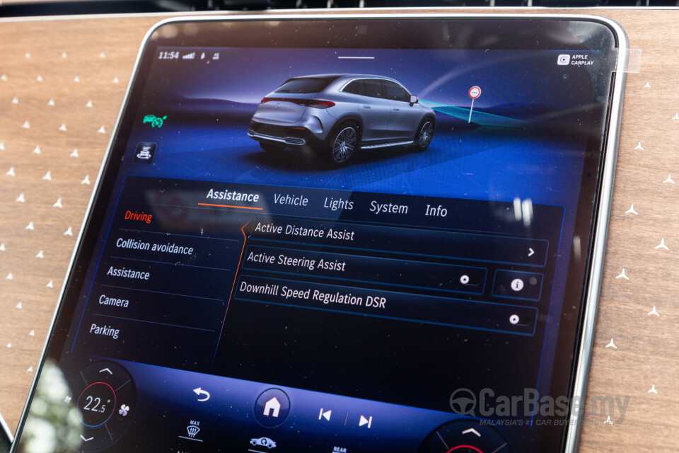 Mercedes-Benz EQE SUV X294 (2023) Interior