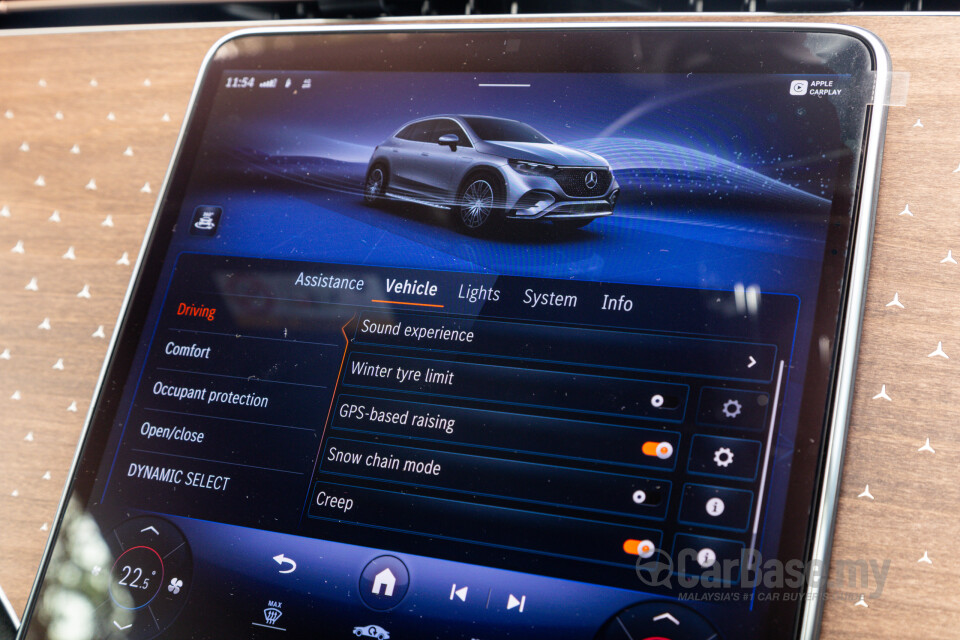 Mercedes-Benz EQE SUV X294 (2023) Interior