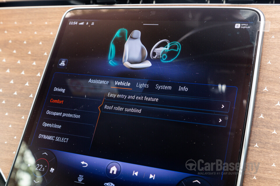 Mercedes-Benz EQE SUV X294 (2023) Interior