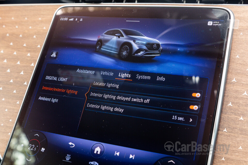 Mercedes-Benz EQE SUV X294 (2023) Interior