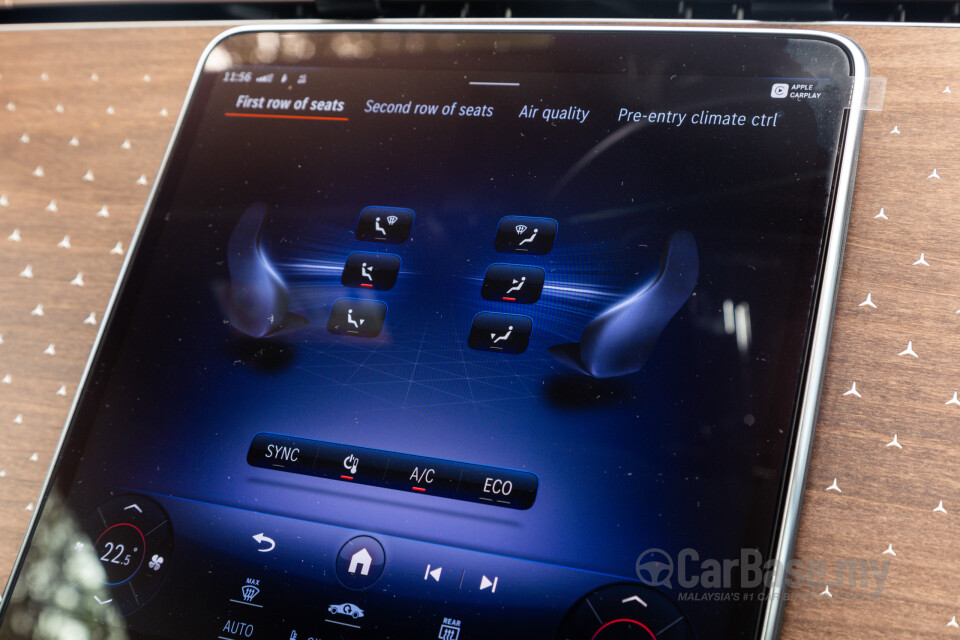 Mercedes-Benz EQE SUV X294 (2023) Interior