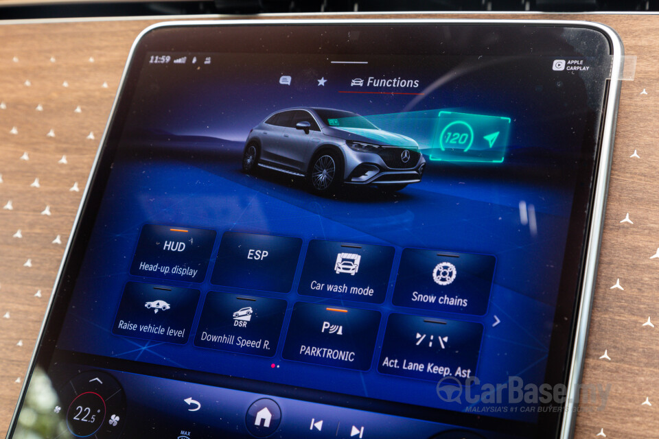 Mercedes-Benz EQE SUV X294 (2023) Interior