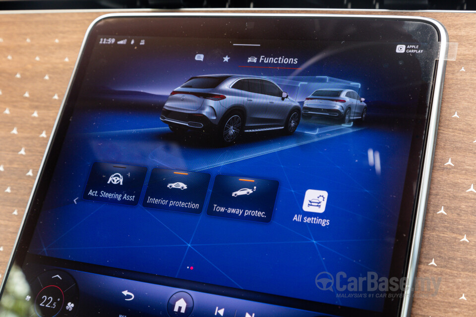 Mercedes-Benz EQE SUV X294 (2023) Interior