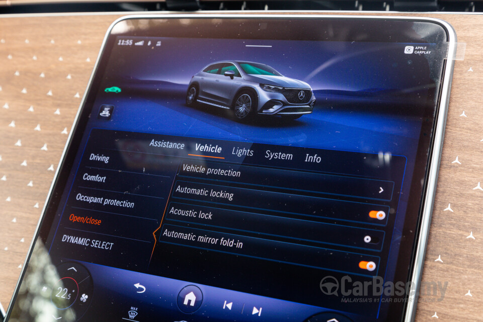Mercedes-Benz EQE SUV X294 (2023) Interior