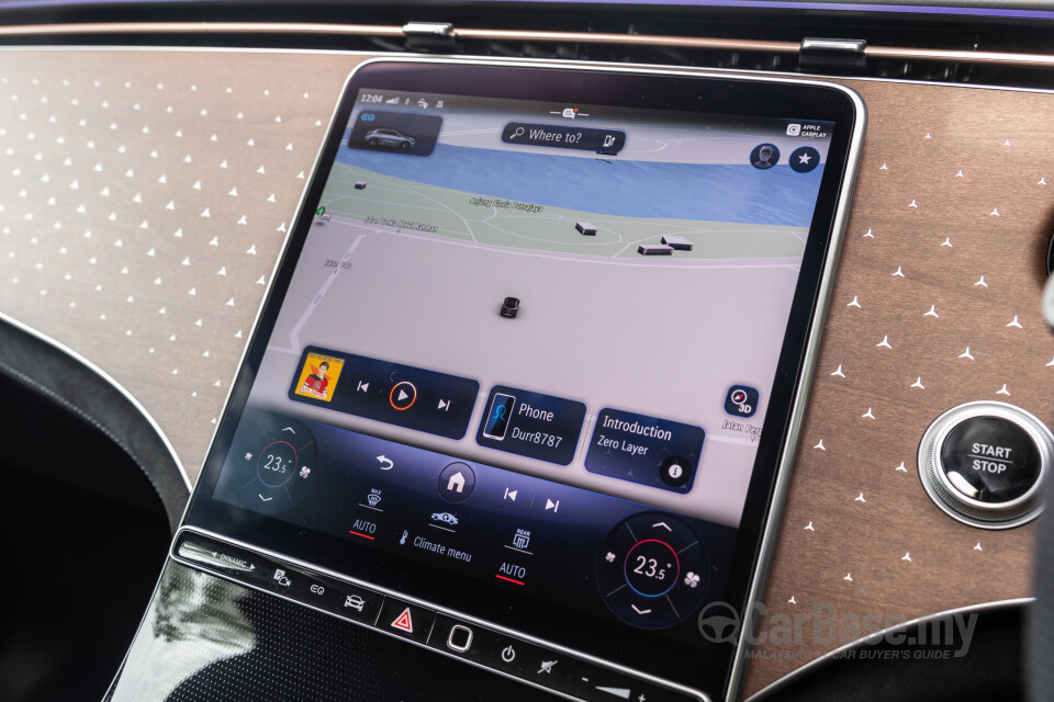 Mercedes-Benz EQE SUV X294 (2023) Interior