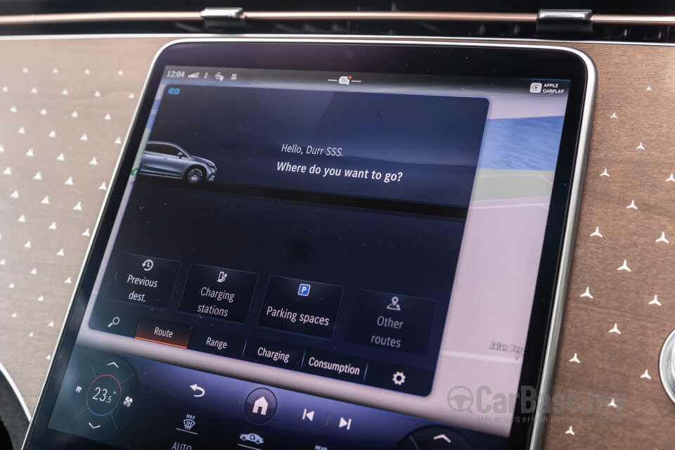 Mercedes-Benz EQE SUV X294 (2023) Interior
