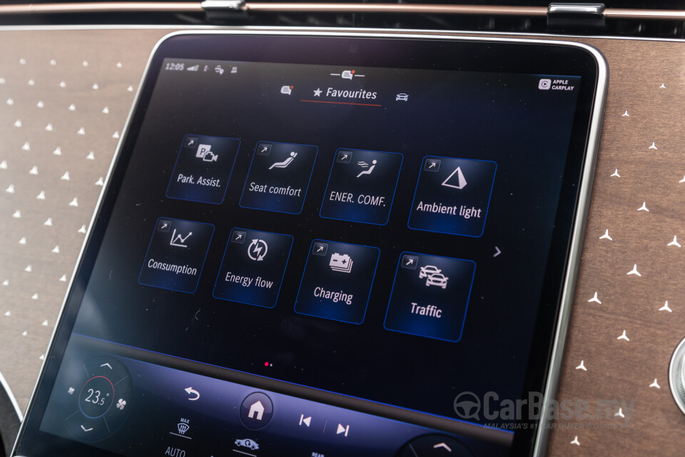 Mercedes-Benz EQE SUV X294 (2023) Interior