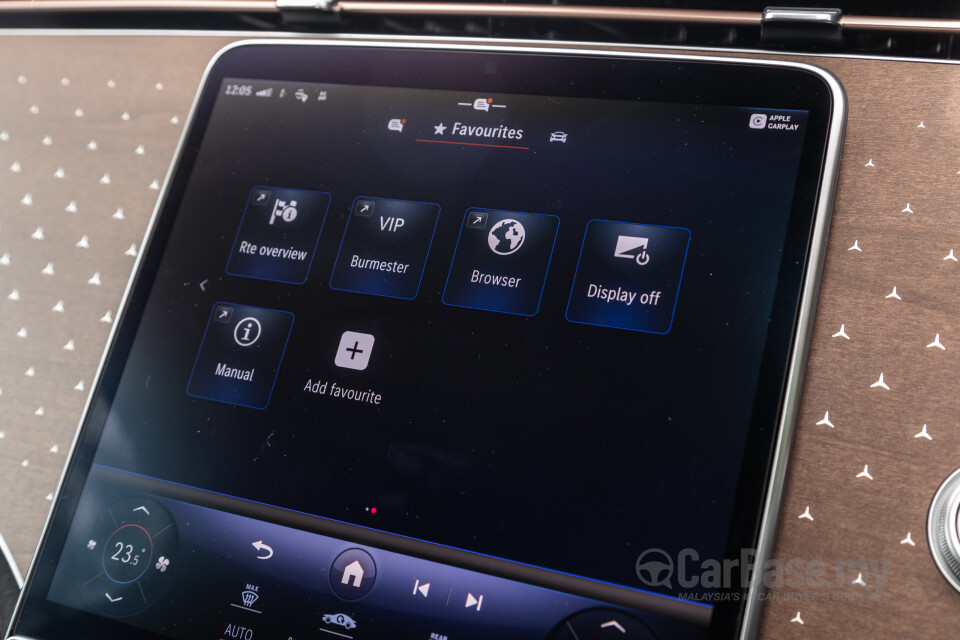 Mercedes-Benz EQE SUV X294 (2023) Interior
