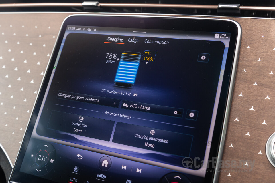 Mercedes-Benz EQE SUV X294 (2023) Interior