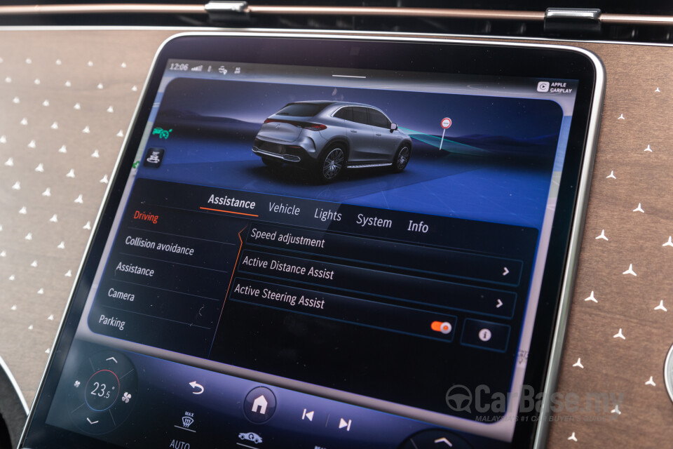 Mercedes-Benz EQE SUV X294 (2023) Interior