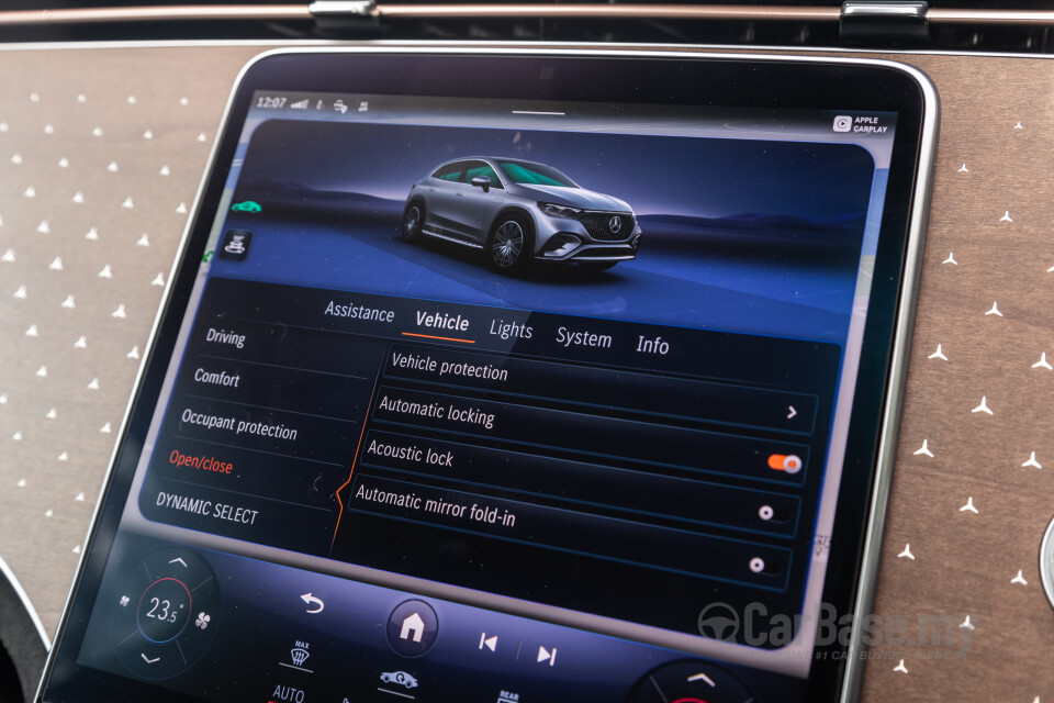 Mercedes-Benz EQE SUV X294 (2023) Interior