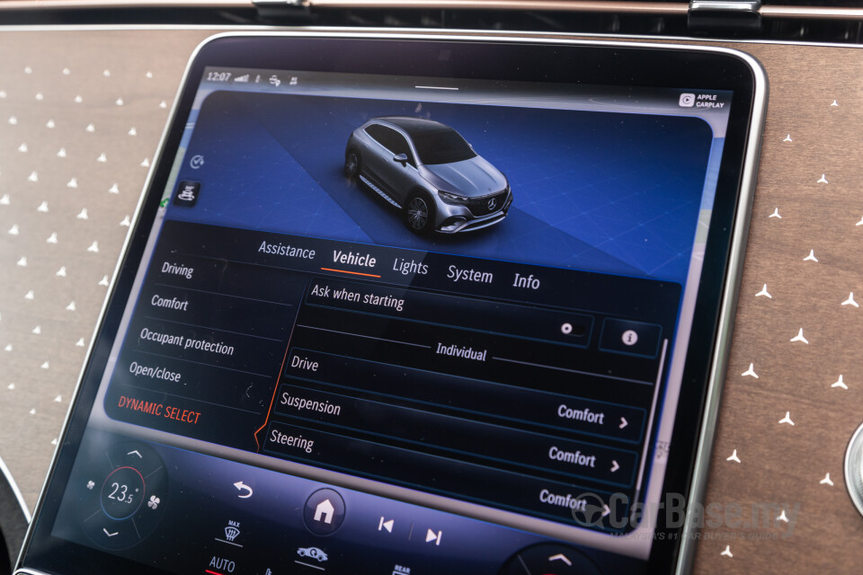 Mercedes-Benz EQE SUV X294 (2023) Interior