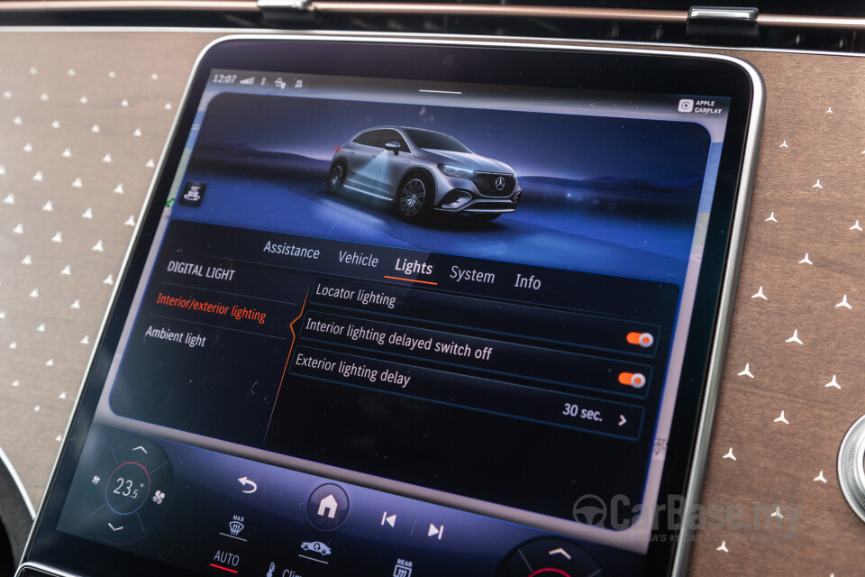 Mercedes-Benz EQE SUV X294 (2023) Interior