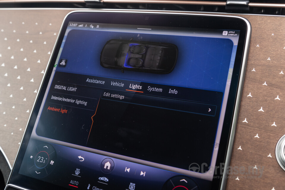Mercedes-Benz EQE SUV X294 (2023) Interior