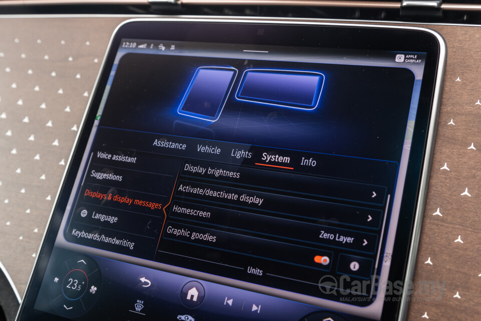 Mercedes-Benz EQE SUV X294 (2023) Interior