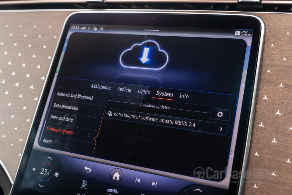 Mercedes-Benz EQE SUV X294 (2023) Interior