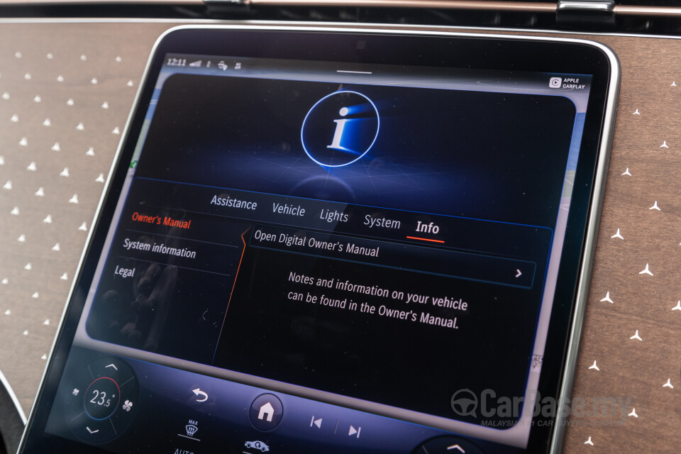 Mercedes-Benz EQE SUV X294 (2023) Interior