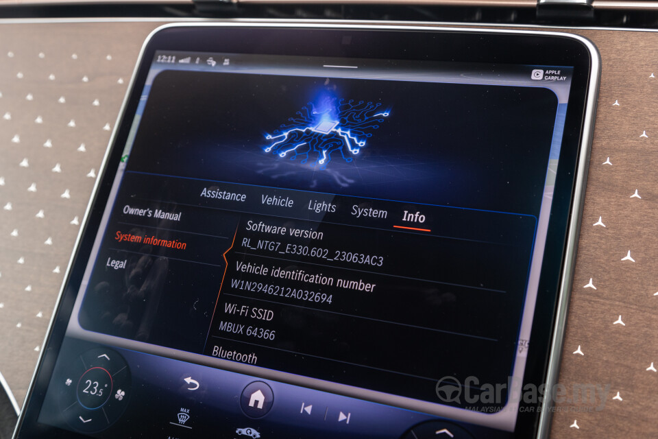 Mercedes-Benz EQE SUV X294 (2023) Interior