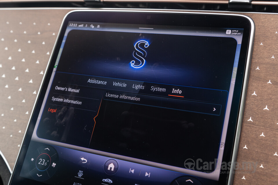 Mercedes-Benz EQE SUV X294 (2023) Interior