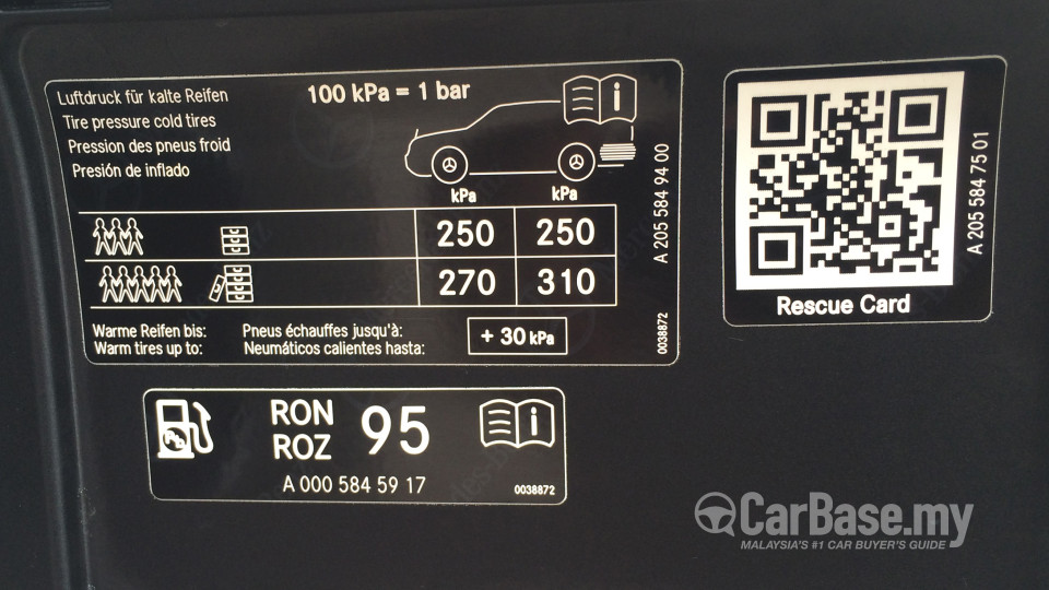 Mercedes-Benz C-Class W205 (2014) Interior