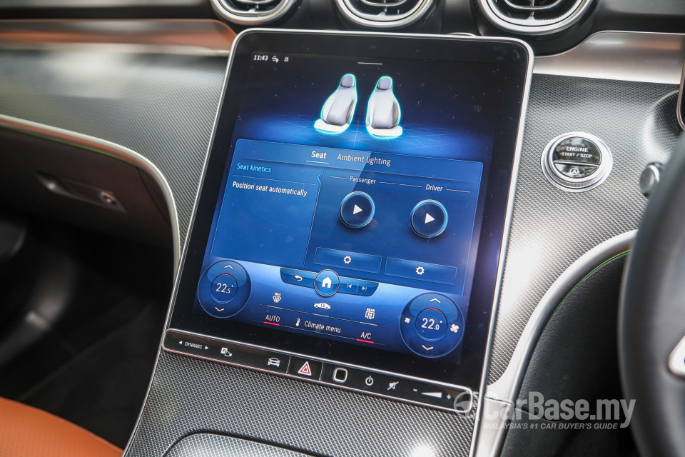Mercedes-Benz C-Class W206 (2022) Interior